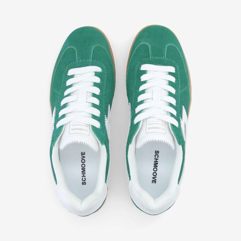 SHEFFIELD JOGGER M - SUEDE/NAPPA - GREEN/WHITE